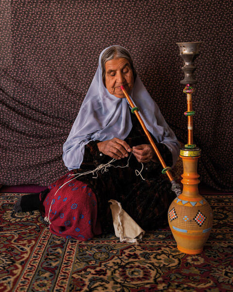 Photograph Ebrahim Rahiminezhad Old Woman on One Eyeland