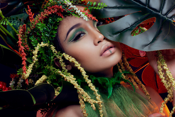 Photograph Berry Holly The Girl Flower on One Eyeland
