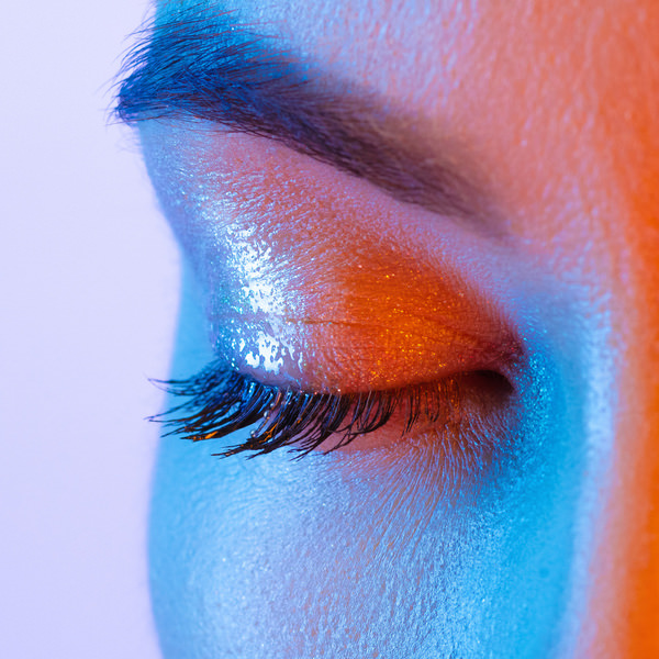 Photograph Lustre Photoproduction Closed Eyes on One Eyeland