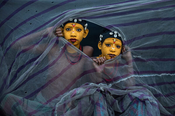 Photograph Soumayan Biswas Faces on One Eyeland