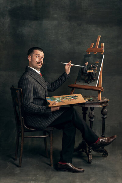 Photograph Lustre Photoproduction Dali on One Eyeland