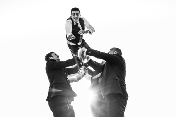 Photograph Mischa Baettig Flying Policeman on One Eyeland