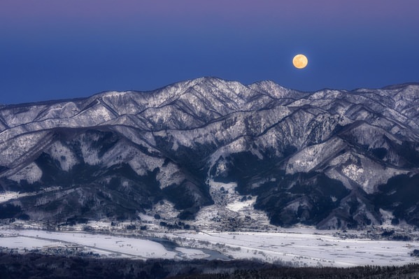 Photograph Wataru Aoki Snow Moon Under The Venus on One Eyeland