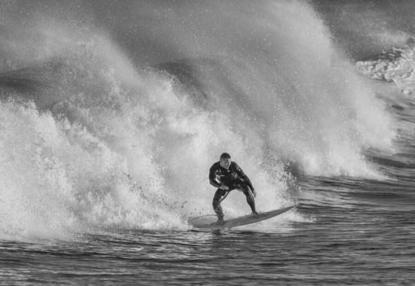 Photograph Steve Turner Last Wave In on One Eyeland