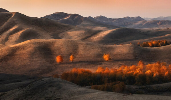 Photograph Tatiana Biriukova Autumn Hills on One Eyeland