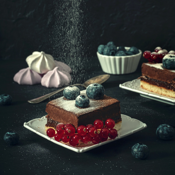 Photograph Christian Marcel Blueberries Currants And Chocolate on One Eyeland