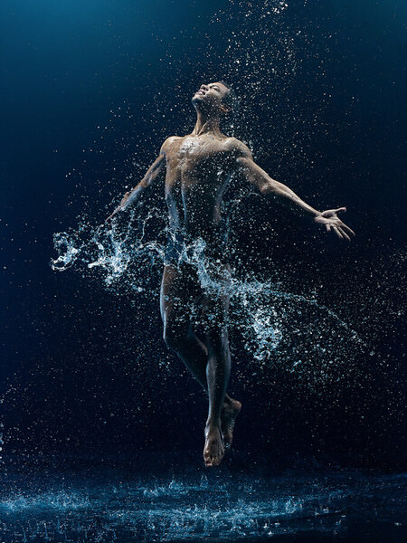 Photograph Lustre Photoproduction Ballet on One Eyeland