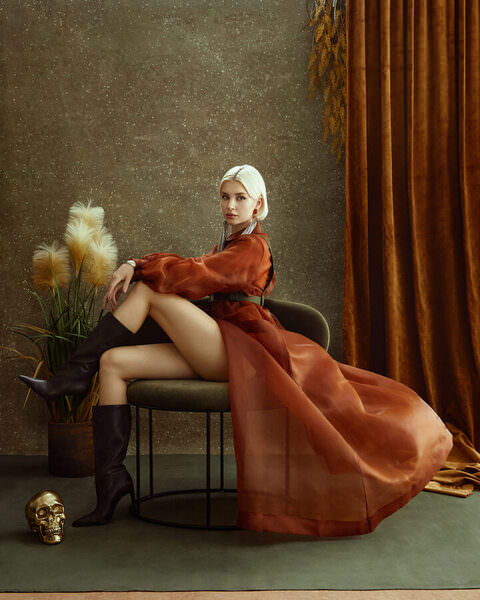 Photograph Irina Jomir Green Room _ Maria Kaira_2 on One Eyeland