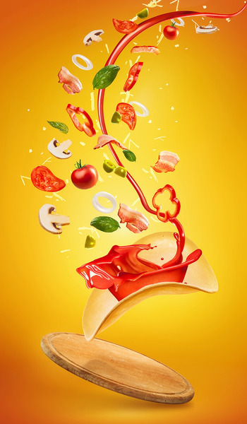 Photograph Lustre Photoproduction Pizzzza on One Eyeland