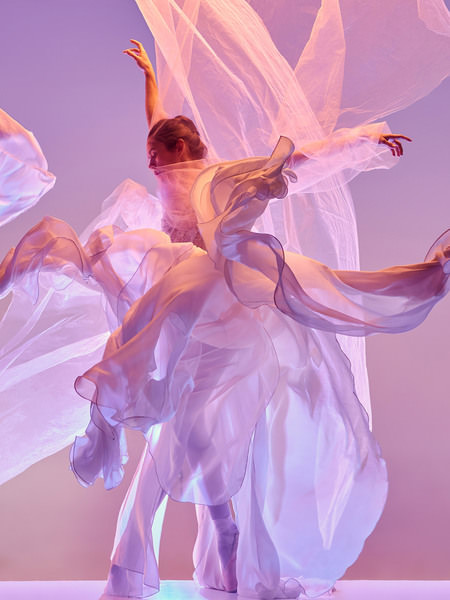 Photograph Lustre Photoproduction Ballet on One Eyeland