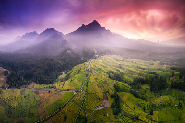 Photograph Rahmad Himawan The Natural Beauty Of Indonesia Where The Mountain on One Eyeland