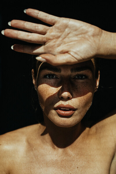 Photograph Martin Krystynek Freckles on One Eyeland