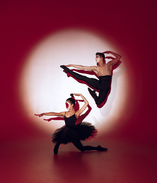 Photograph Lustre Photoproduction Ballet on One Eyeland