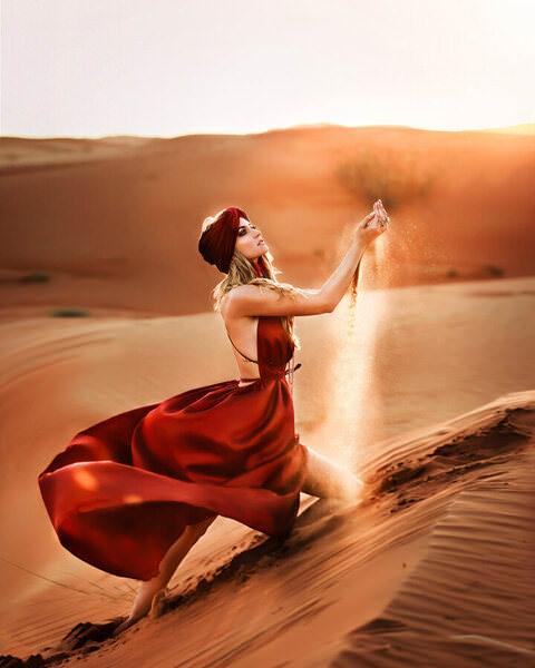 Photograph Rais De Weirdt Sand Of Time on One Eyeland