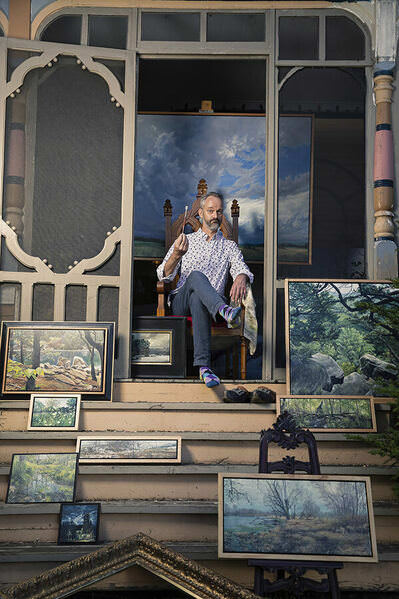 Photograph Andy Goodwin Wisconsin Driftless Artists on One Eyeland