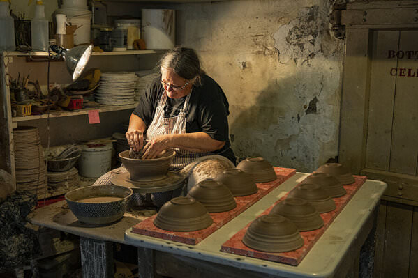 Photograph Andy Goodwin Wisconsin Driftless Artists on One Eyeland
