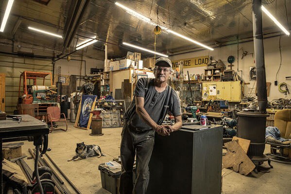 Photograph Andy Goodwin Wisconsin Driftless Artists on One Eyeland