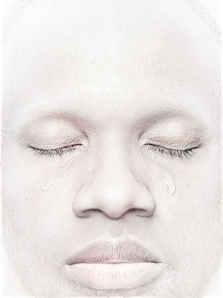 Photograph Lustre Photoproduction Portrait on One Eyeland