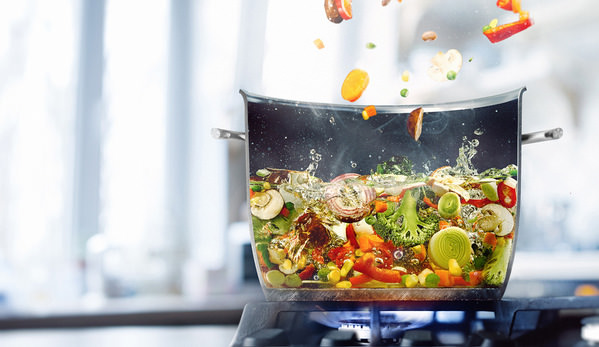 Photograph Lustre Photoproduction Cook Vegetables on One Eyeland