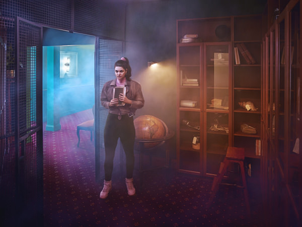 Photograph Kristian Gehradte Library Game on One Eyeland