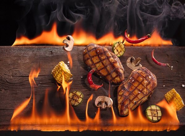 Photograph Hamed Moradi Grilled Food on One Eyeland