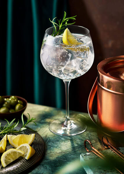 Photograph Ryan Ball Gin And Tonic Cocktail on One Eyeland