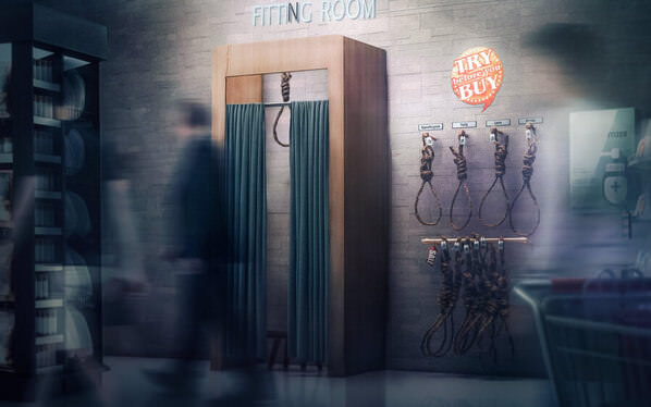 Photograph Juhamatti Vahdersalo Fitting Room on One Eyeland