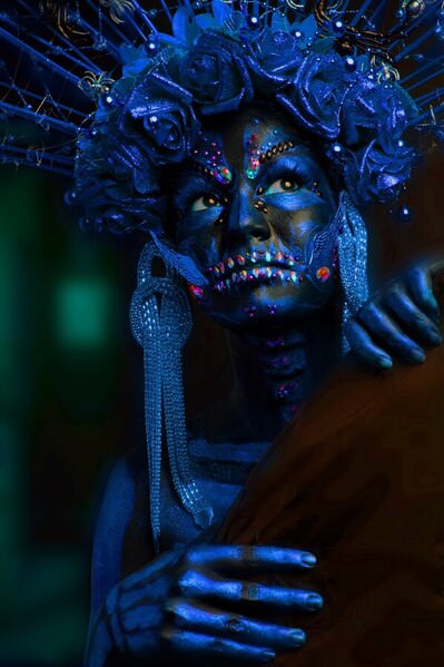 Photograph Savio Xavier Pereira Halloween Queen on One Eyeland