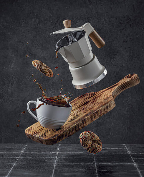Photograph Yasmin Albatoul Coffee Time on One Eyeland
