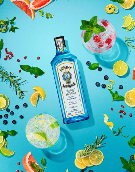 Photograph Timothy Hogan Bombay Sapphire on One Eyeland