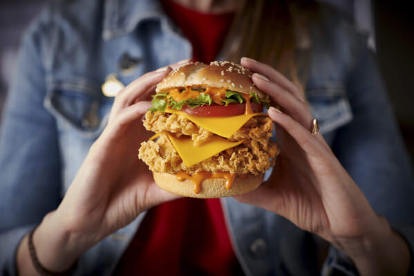 Photograph Curtis Gallon Kfc Double Crunch on One Eyeland