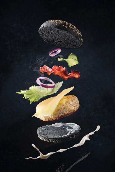 Photograph David Fedulov Black Burger on One Eyeland
