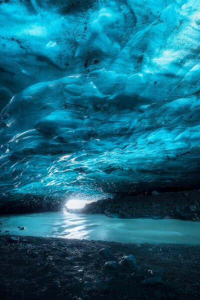 Photograph Joffrey Briaud Ice Stream on One Eyeland