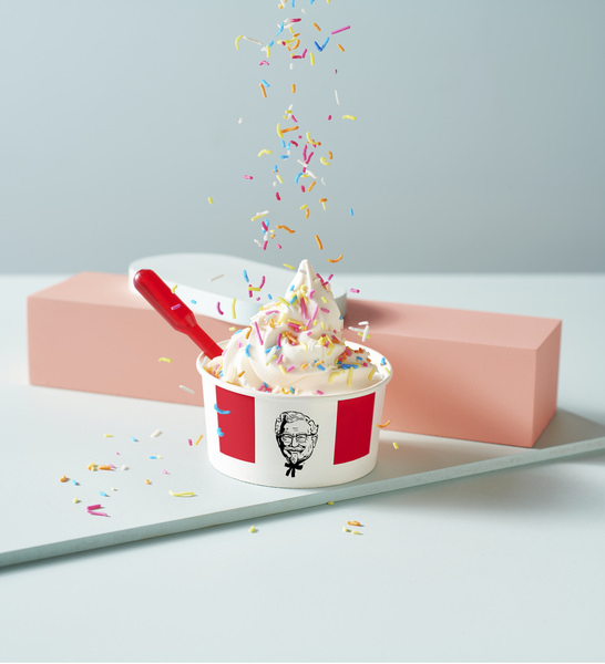 Photograph Curtis Gallon Kfc Birthday Cake on One Eyeland