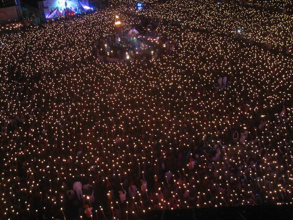 Photograph Shishir Desai Navratri Mahaarti on One Eyeland