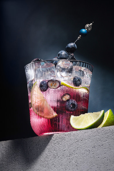 Photograph David Fedulov Blueberry Cocktail on One Eyeland
