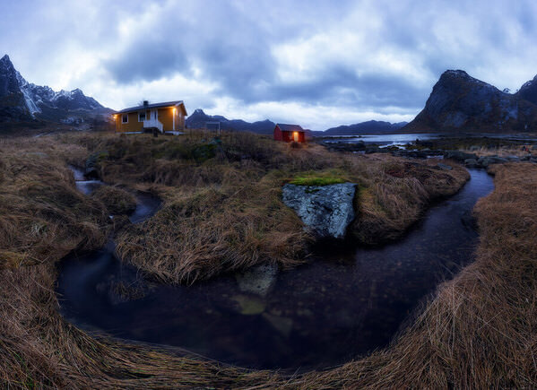 Photograph Antonio Prado Perez Lofoten Rorbuer on One Eyeland