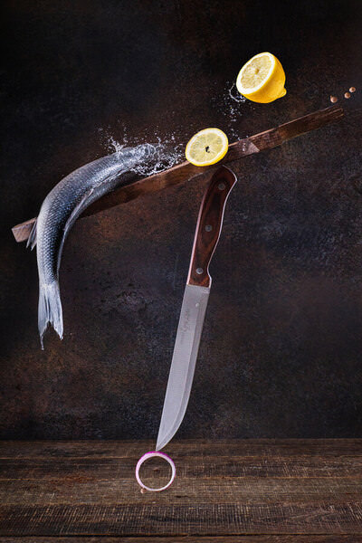 Photograph David Fedulov Seabass on One Eyeland