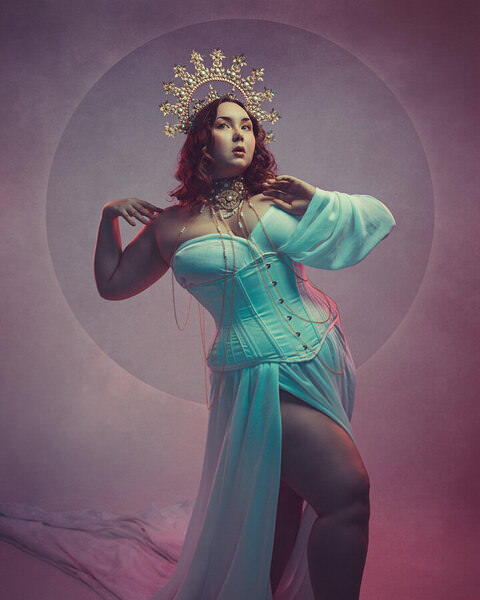Photograph Pia Maria Rautio Goddess Anna on One Eyeland