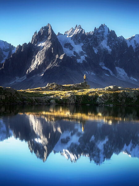 Photograph Joffrey Briaud Morning Reflection on One Eyeland
