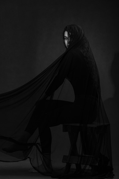 Photograph Shahin Khalaji The Look Deep Women on One Eyeland