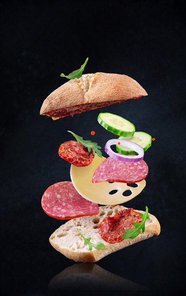 Photograph David Fedulov Sandwich on One Eyeland