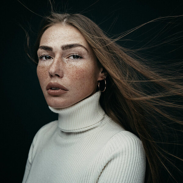 Photograph Martin Krystynek Freckles on One Eyeland