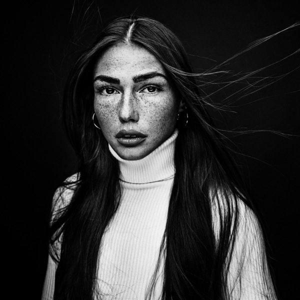 Photograph Martin Krystynek Freckles on One Eyeland