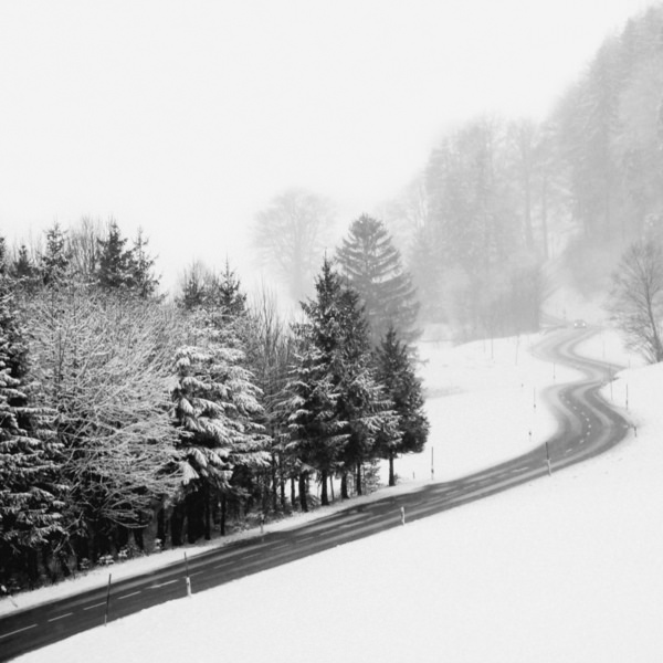 Photograph Renate Wasinger Winter Road on One Eyeland