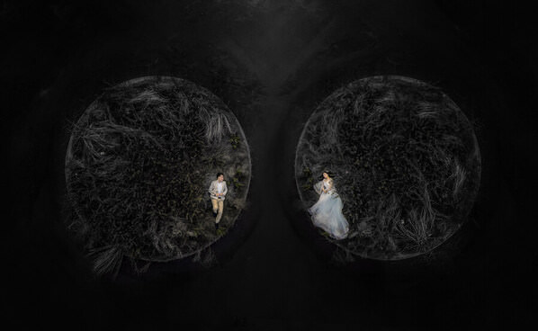 Photograph Pore Ooi Couple Together on One Eyeland