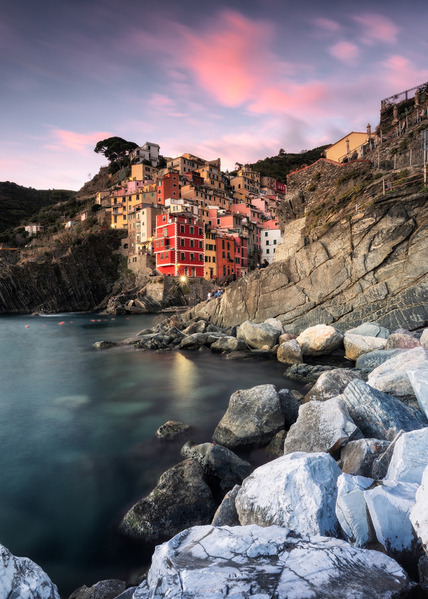 Photograph Giovanni Laudicina Dream Evenings In Riomaggiore on One Eyeland