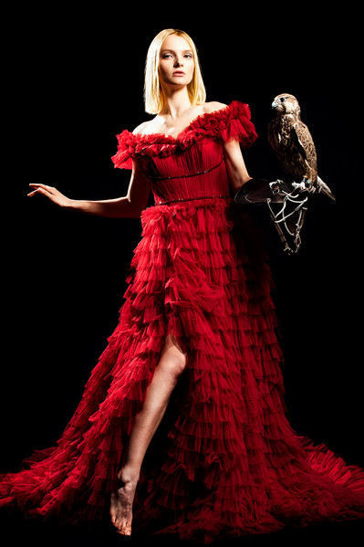 Photograph Michael Wylot Vilena Hawk on One Eyeland