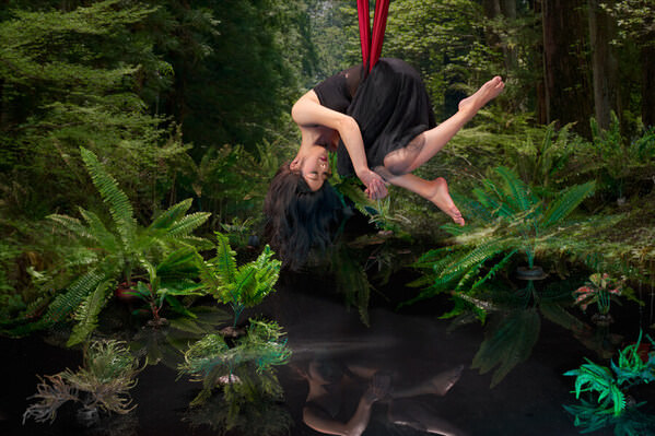 Photograph Kenneth Luk Natural Aerial Yoga on One Eyeland