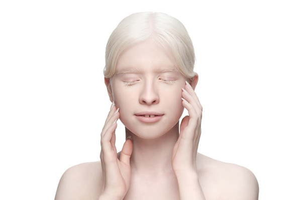 Photograph Lustre Photoproduction Portrait on One Eyeland